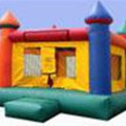 Home_yellow green Bounce House
